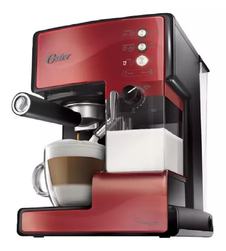 Cafeteira Expresso Oster Prima Latte 15 Bar - Vermelho 6601R