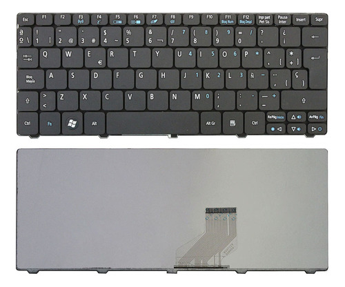 Teclado Acer One Ze6a Ze7 Zh9a Zh9aze6 Zh9us Zh9 Nsk-as50s