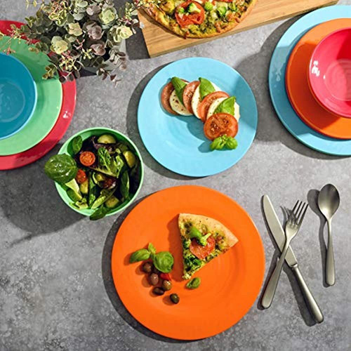 Juego De Vajilla Gibson Home De 12 Piezas Brist Melamine De