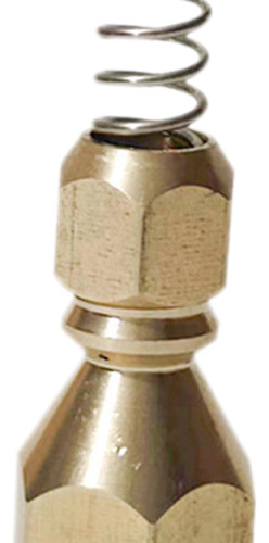 2 Brass Sewer Nozzle Sturdy High Pressure Hose Nozzle For