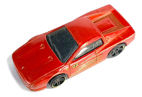 Hot Wheels Ferrari F512m Rojo