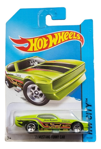 Hot Wheels 71 Mustang Funny Car Hw City 2013