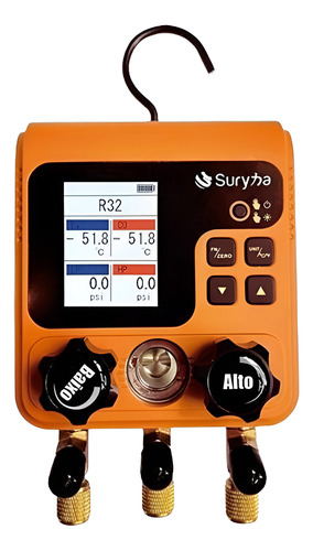 Manifold Digital Smart Suryha - 92 Tipos De Fluídos