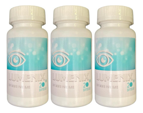 Pack X3 Lumenix Oculax Salud Ocular Suplemento Para Ojos