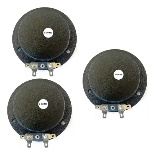 comprar 3 Diafragmas Generico Para Driver Yamaha Eminence 8 Ohms