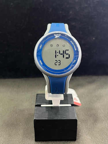 Reloj Reebok Hombre, Azul Silicona, Correa En Caucho Azul Marino Gris Oscuro Gris Oscuro (Reacondicionado)
