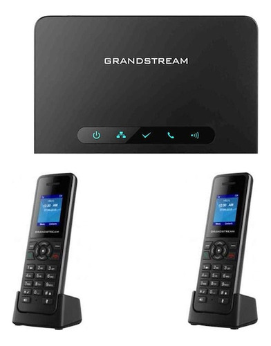 Base Telefono Grandstream Dp750 + 2 Handy Dp720
