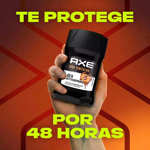 3 Antitranspirante En Barra Axe Dark Temptation 45g