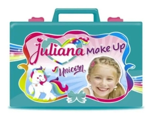 Valija Juliana Make Up Unicorn Maquillaje Unicornio Original