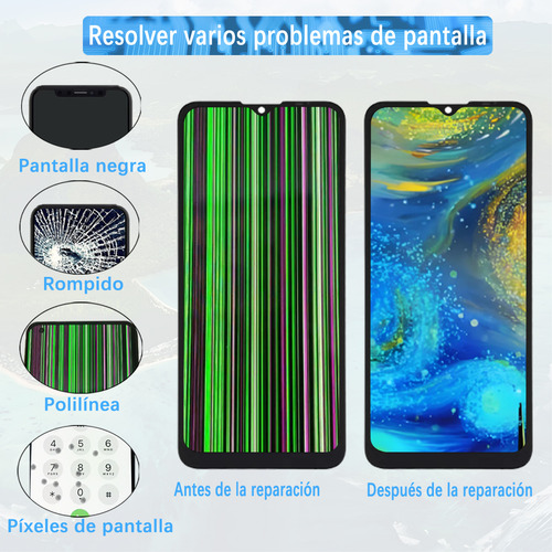 Pantalla Para Moto G9 Play / E7 Plus Display