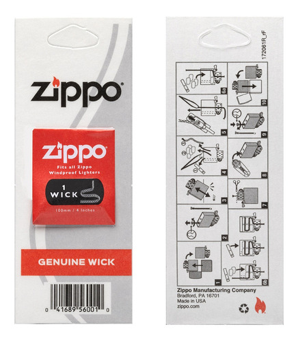Imagen 2 de 10 de Pack Mecha Zippo + 6 Piedras Zippo