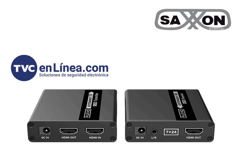 Saxxon Kit Extensor De Video Hdmi 1080p Por Cable Utp Cat6