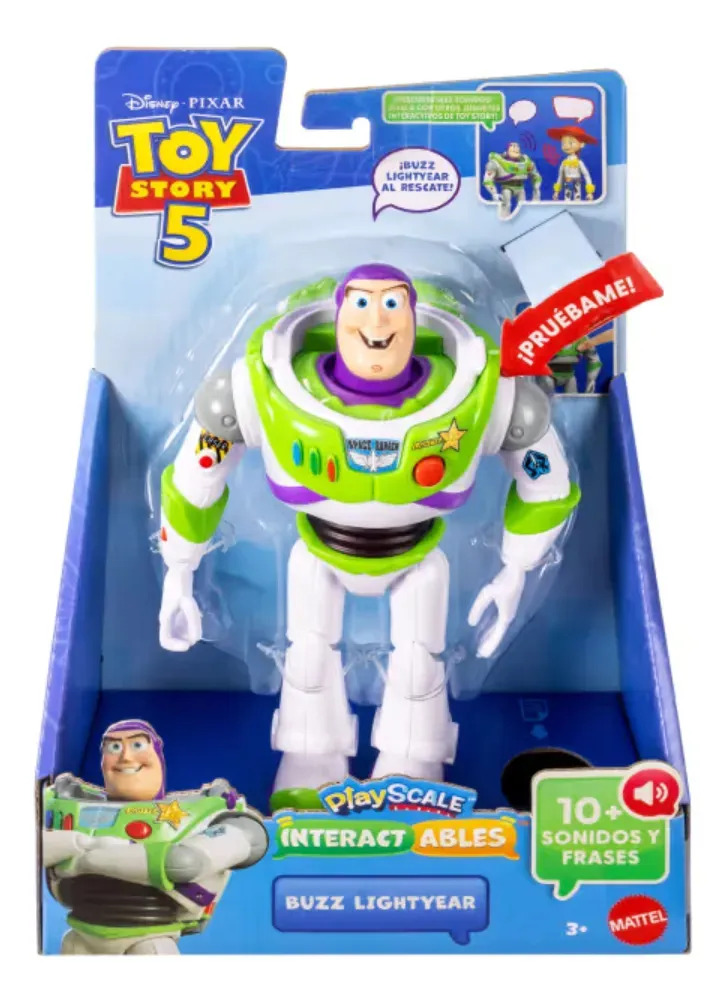 Pixar Figura De Acción Buzz Parlante De 7 Pulgadas