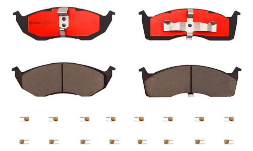1 Jgo Balatas Cerámicas Del Brembo Dodge Intrepid 93 - 94