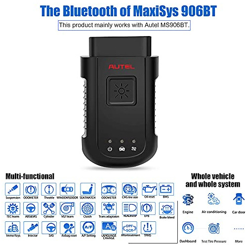 Autel Maxisys Vci100 Compact Bluetooth, Vehículo Maxivci V10