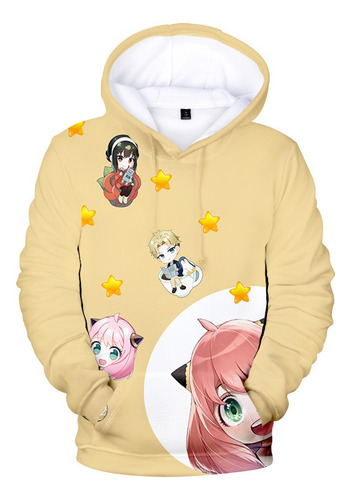 Db Sudadera Con Capucha Spy X Family Kawaii Forger Anya For Ni