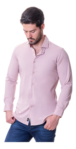 Camisa De Bambú Hombre Vermonti By Aldo Conti (h9276)