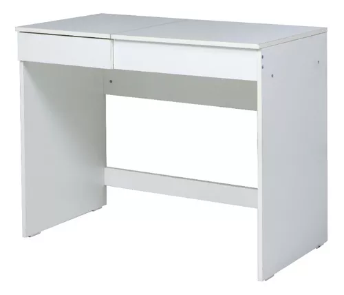 Mueble oficina en melamina color blanco. www.carpingenio.com