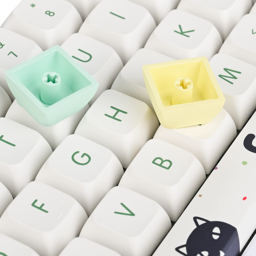 Ussixchare Xda Keycaps Pbt - Juego De 135 Teclas De Anime Ja