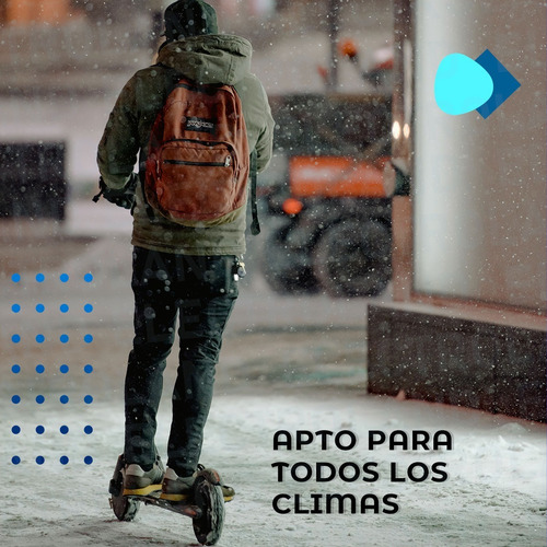 Imagen 6 de 10 de Monopatin Plegable Urbano Regulable Resistente 65kgs