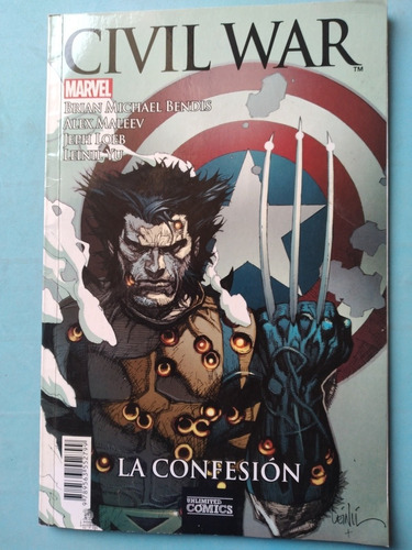 Comic Civil Wars/ La Confesion/ Marvel-unlimited/ 48 Pag.