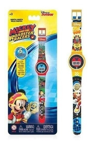 Reloj Digital Mickey Roadster Race Minnie Intek 7279