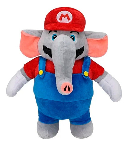 Peluche Super Mario Wonder Mario Elefante 