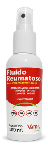 Fluído Raumatosol Anti-inflamatorio Tópico 100ml