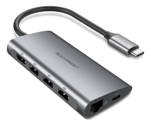 Adaptador Multipuerto Hub 8 En 1 Ugreen 50538 Usb C 