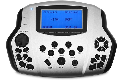 Bateria Electronica 8 Pads Doble Zona Efectos Usb Pedales 5c