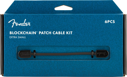 Fender Blockchain Kit Cables De Parcheo Xs 0990825102