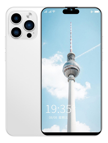 // Celular Android I14 Pro Max De 6.3 Pulgadas Blanco