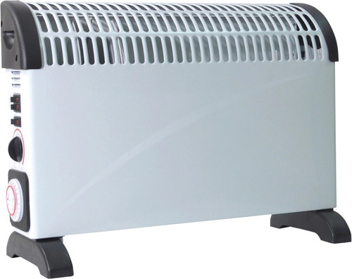 Calefactor Convector Con Turboventilador Y Temporizador