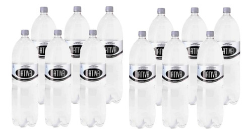 Promo Agua Nativa: 12 Botellas 2,25 L Con Gas