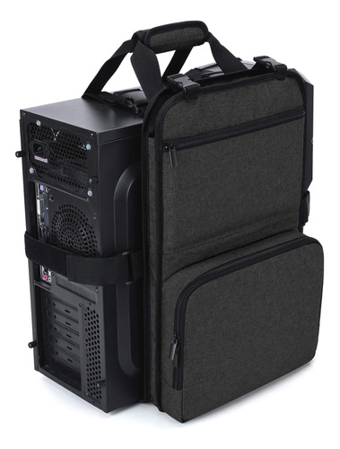 Trunab Pc Tower Correa Transporte Con Asa, Estuche Soporte