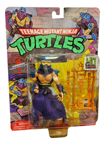 Playmates Tmnt Tortugas Ninjas 40 Aniversario Shredder