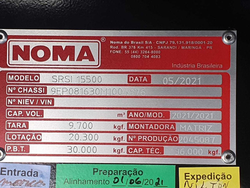 Imagem 7 de 7 de Carreta Syder Vanderleia 30 Paletes Noma Zero
