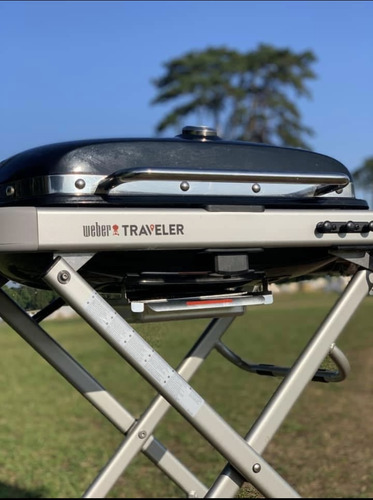 Asador Weber Traveler Negro Mate
