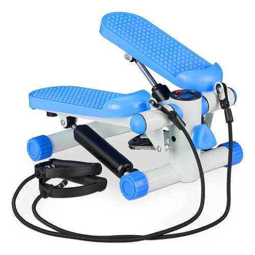 Relaxdays Stepper Con Podómetro, 2 Expansores