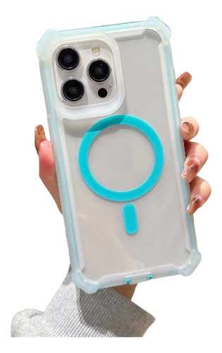 Funda Para iPhone Uso Rudo Defender 2 En 1 Con Magsafe