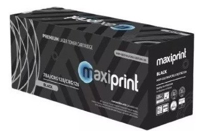 Toner Maxiprint Compatible Hp-canon 78a Crg128 Crg126 
