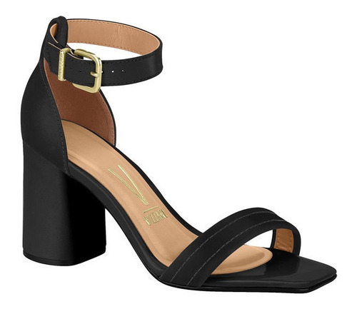 Imagem 1 de 3 de Sandalia Vizzano 6438.100 Napa Preto