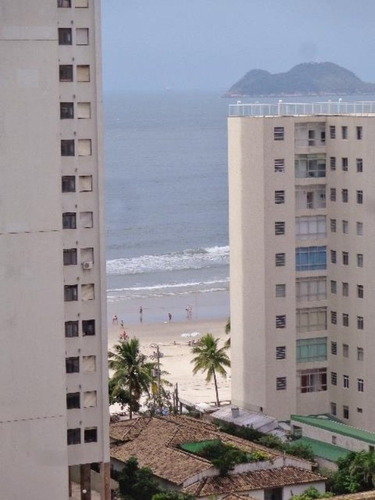 Imagem 3 de 9 de Guaruja Pitangueiras - Quadra Do Mar - Vista Mar - Gar Demarcada - Ap2159 - 34708875