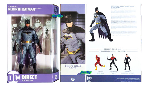 Dc Comics Batman Rebirth Version 2 Dc Direct Dc Essentials (Usado)