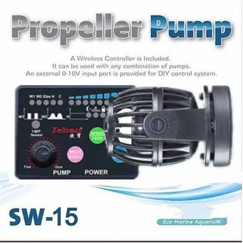 Jebao Sw15 Bomba Circulação Wavemaker 13000l/h P/ Aquário  