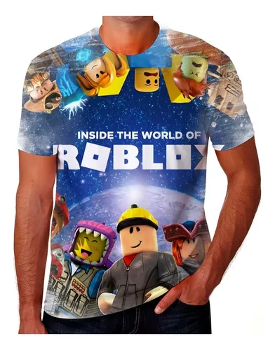 Camiseta Camisa Roblox Jogo Game online Moda 02