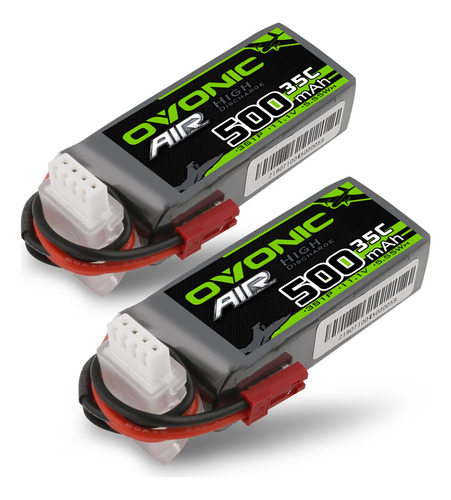 Ovonic 3s Lipo Bateria 35c 500mah 11.1v Lipo Bateria Con Con