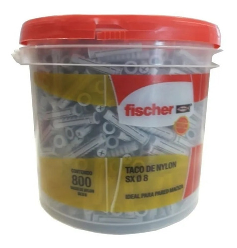 Taco Tarugo Fischer Sx8 Balde X 800 U