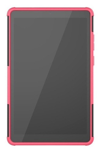 Mica + Funda Rudo Llanta Para Lenovo Tab M8 Hd Tb-8505/8506 Color Rosa