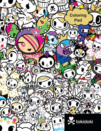 Libro: Tokidoki Coloring Pad